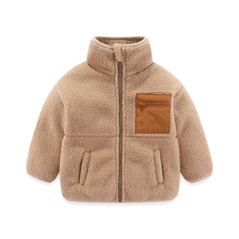 1 2 3 4 5 6 7 ans garçons veste automne hiver chaud polaire bébé manteaux nouvelle mode fermeture éc