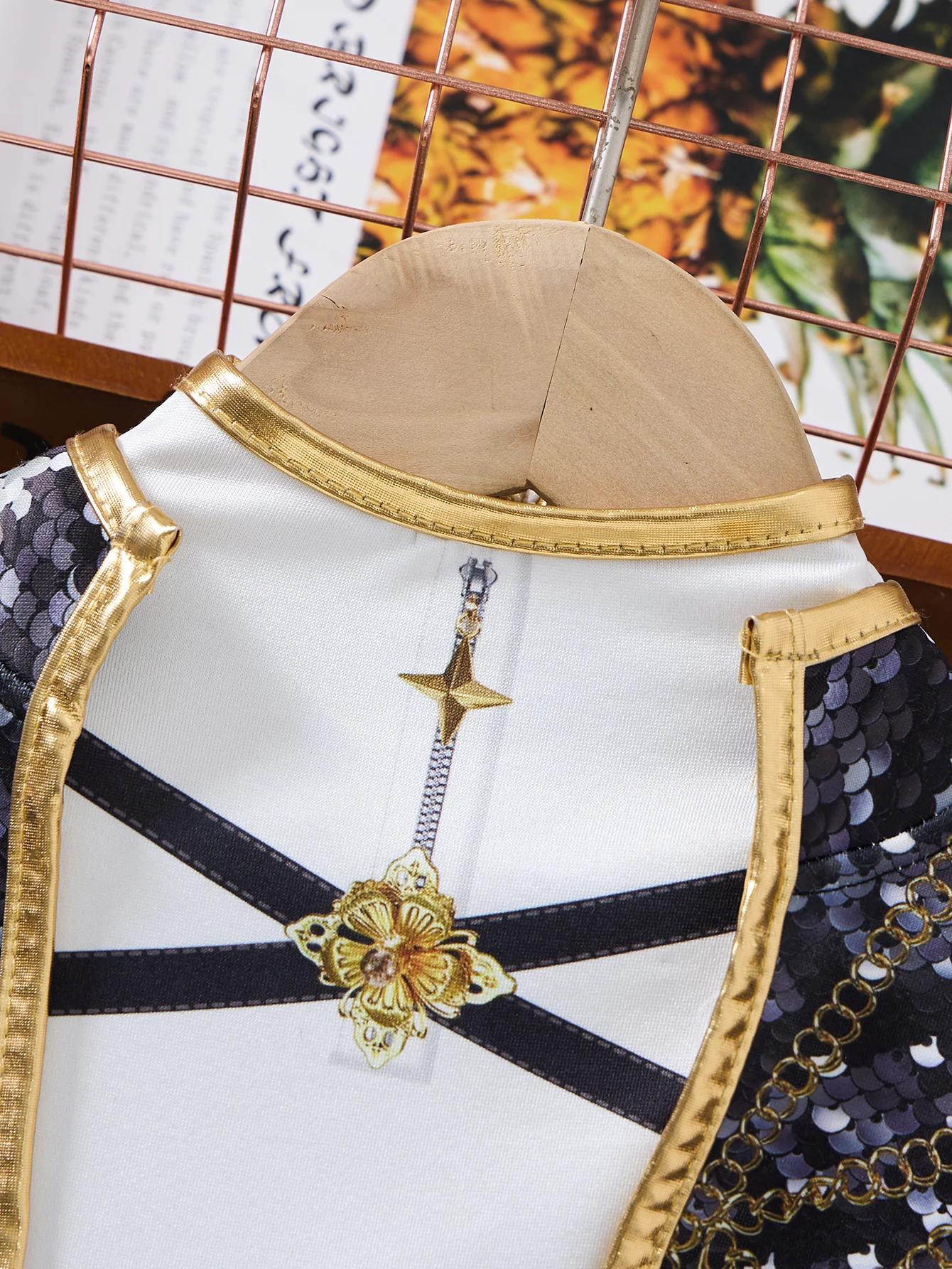 Costume de scène de chant K-POP noir pour filles, Phnom Penh, fête, groupe de sœurs, concours de cha