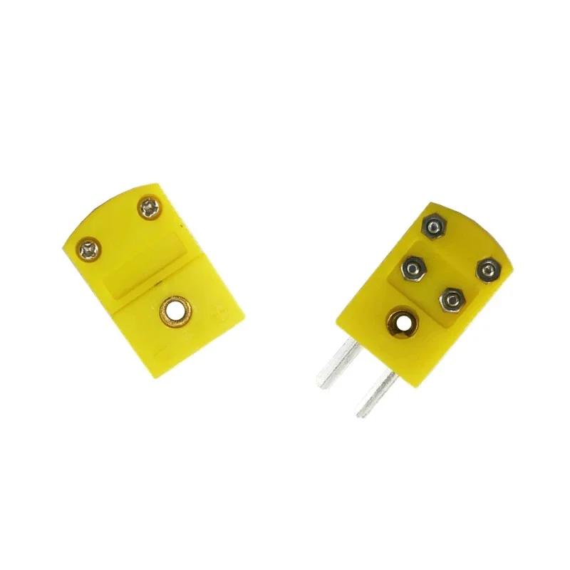 Mini connecteurs mâles/femelles de Type K, prise de température à Thermocouple, capteurs de Type K m