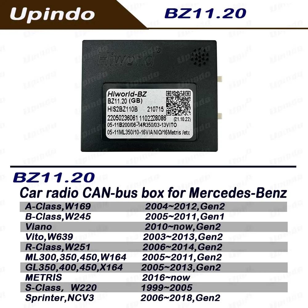Adaptateur de décodeur de boîte de Bus CAN pour autoradio, pour Benz W169 W245 Viano W639 W251 ML300