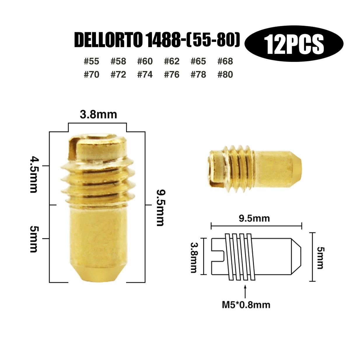 ZSDTRP 10 pièces Dellorto PHBG ralenti pour 1488 Dellorto PHBG PHBD MA MB UA UB(30-80)