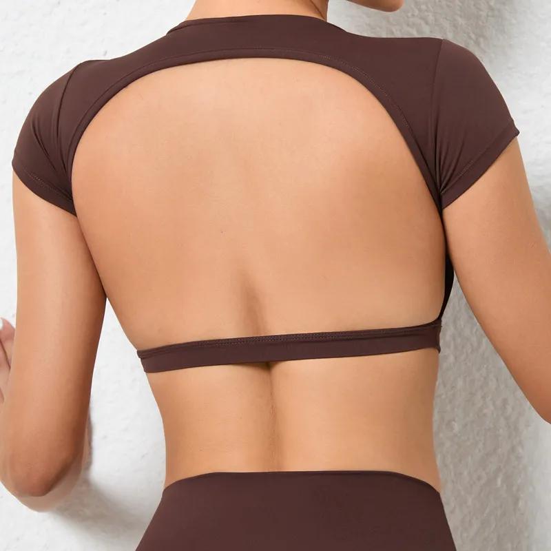 Hearuisavy – Nouveaux hauts de sport d'été respirants pour l'entraînement, vêtements de fitness, ten