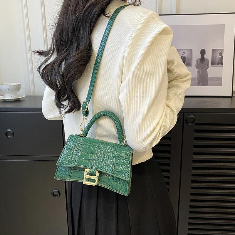 Sac à langer de luxe classique et élégant : Sac à main bandoulière pour femme au style vintage et gr