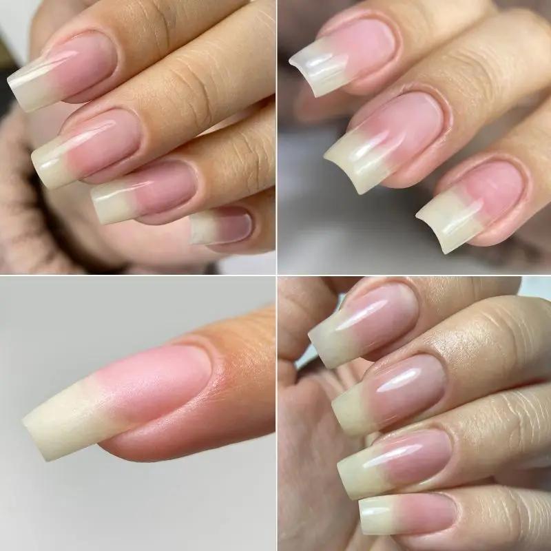 MSHARE 30g aspect naturel Poly ongles acrylique Gel Extensions d'ongles constructeur UV Led Acrylgel