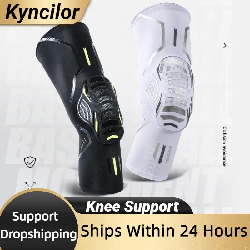 1 pièce genouillère sangle rotule soutien médiale fort ménisque Silicone Compression Protection Spor