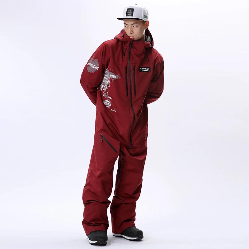 RUNNING RIVER marque veste imperméable pour hommes Snowboard costume hommes Snowboard combinaison ve