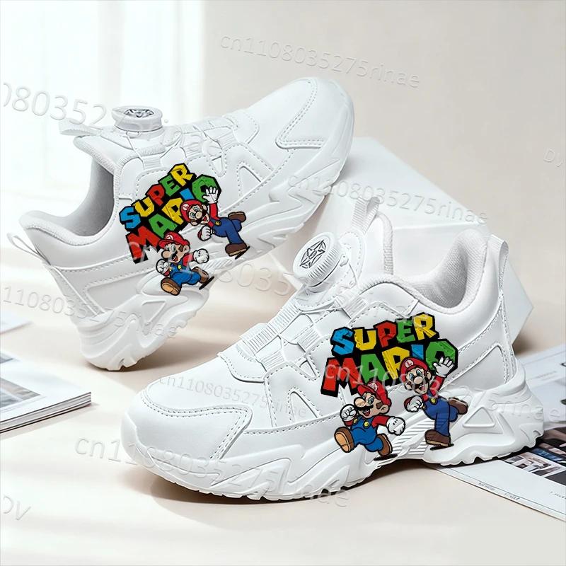 Chaussures pour enfants Mario 2026, best-seller, en cuir véritable, confortables, tendance, respiran