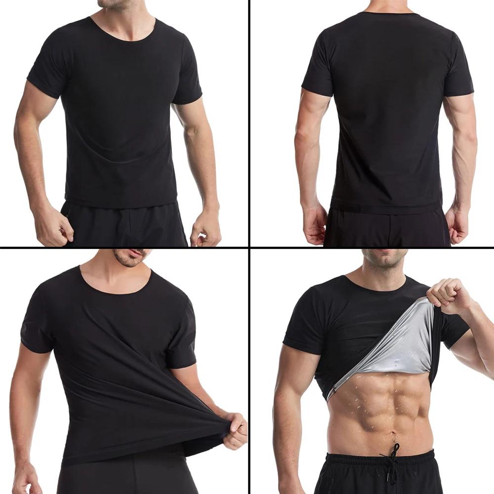 Combinaison de Sauna unisexe, 1 pièce, sweat-shirt à manches courtes, gilet d'entraînement pour gymn