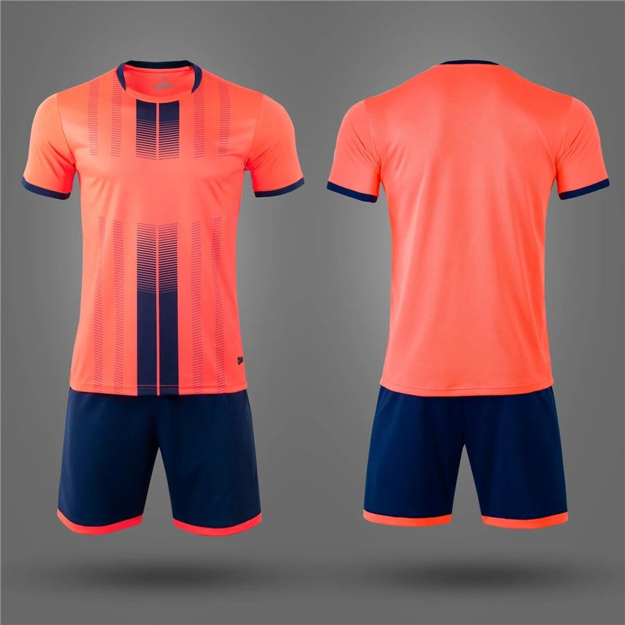 Ensemble de Football pour hommes, femmes et enfants, uniforme de volley-ball à manches courtes, mail