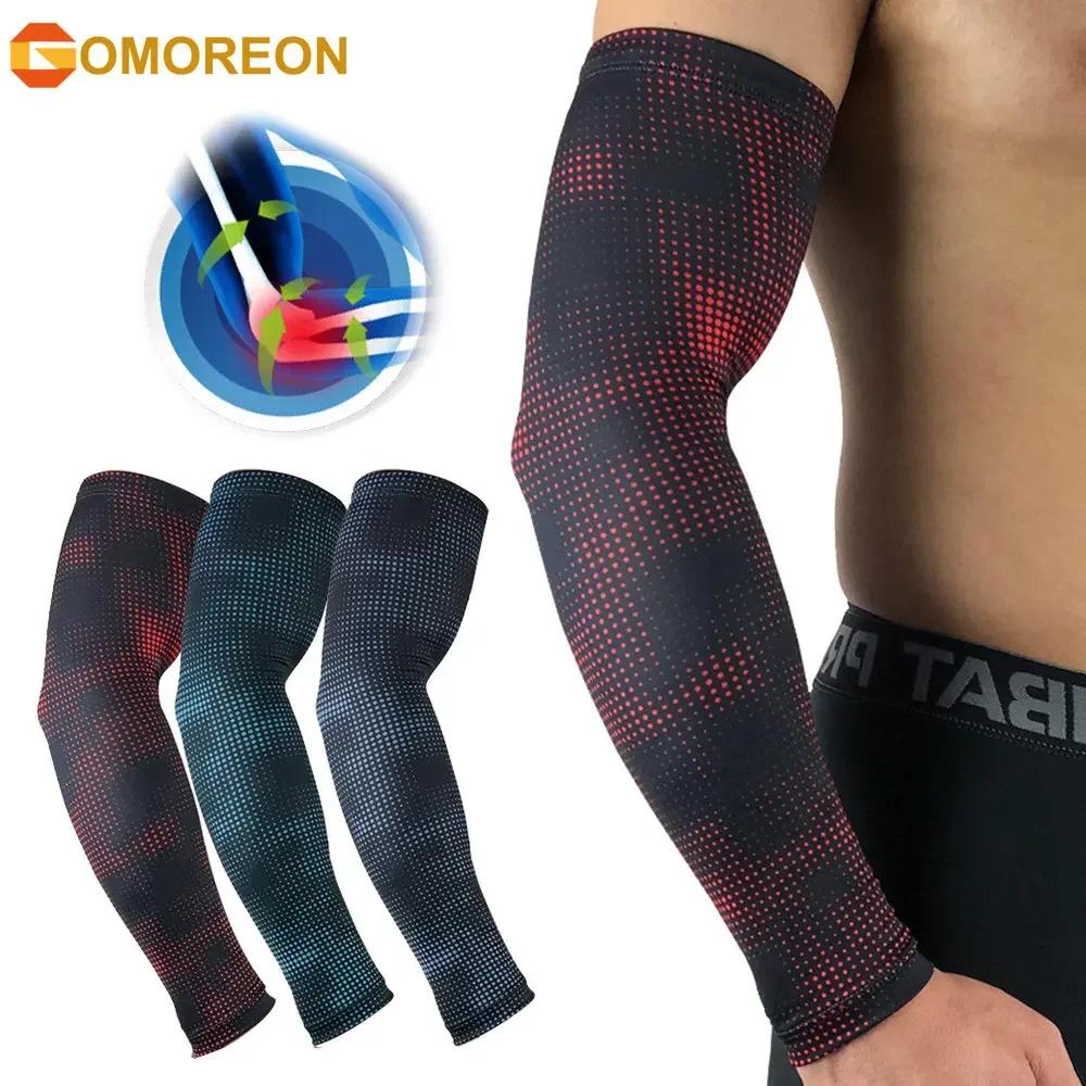 Manchons de bras de Compression pour sport, 1 pièce, refroidissement, Protection solaire, pour Baseb