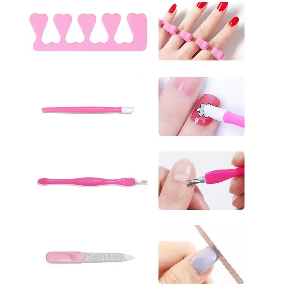 LINMANDA-Perceuse à ongles électrique USB professionnelle, kit de lime à vernis avec lampe UV LED, s