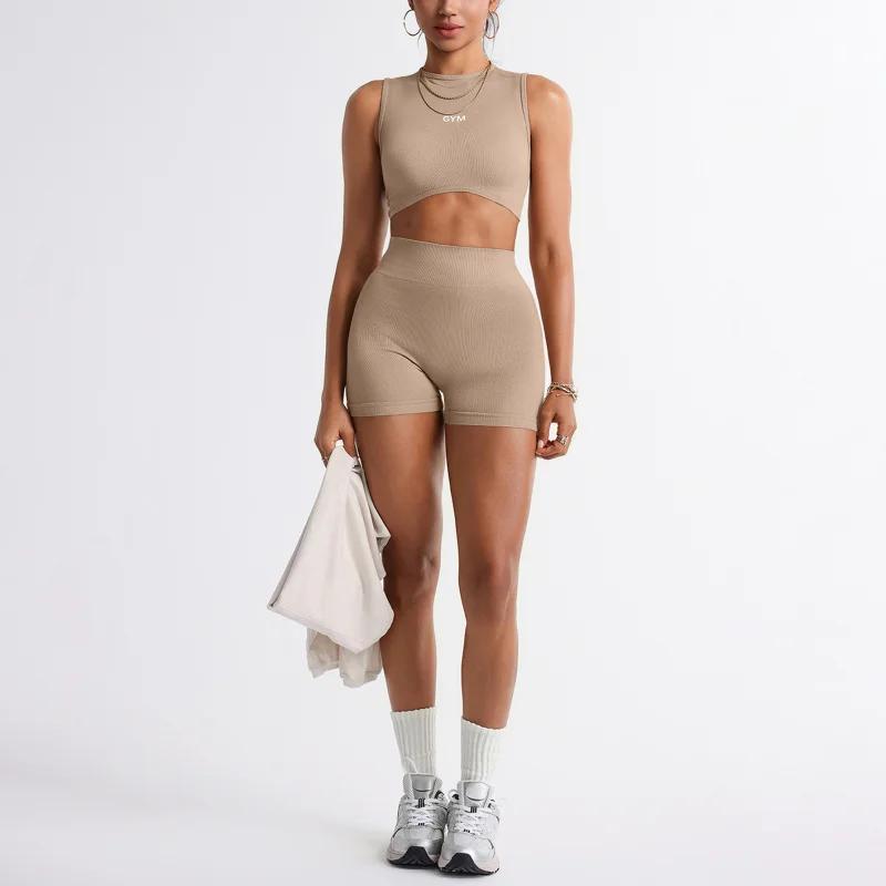 LEOSOXS 2 pièces ensemble de Yoga sans couture vêtements de sport vêtements de sport costumes de Yog