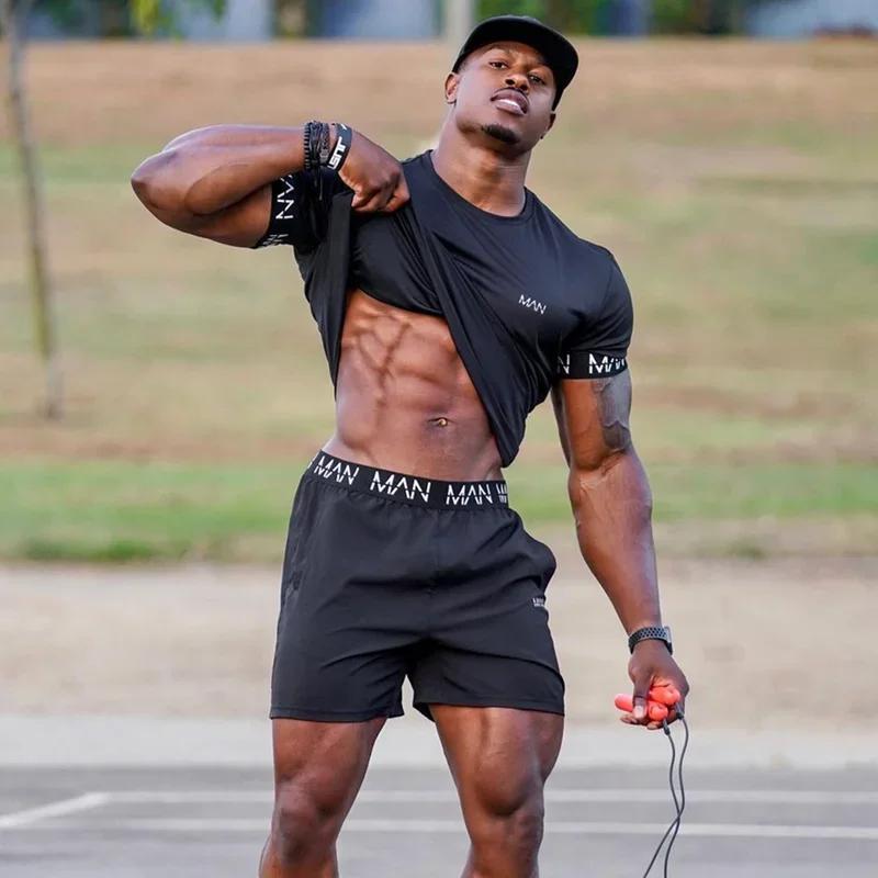 T-shirt de compression pour homme 2026 - Coupe ajustée, séchage rapide pour sport, course et gym