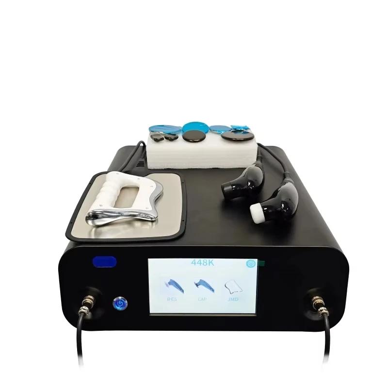 448Khz INDIBA Tecar CET RET soulagement de la douleur Machine de physiothérapie diathermie corps faç