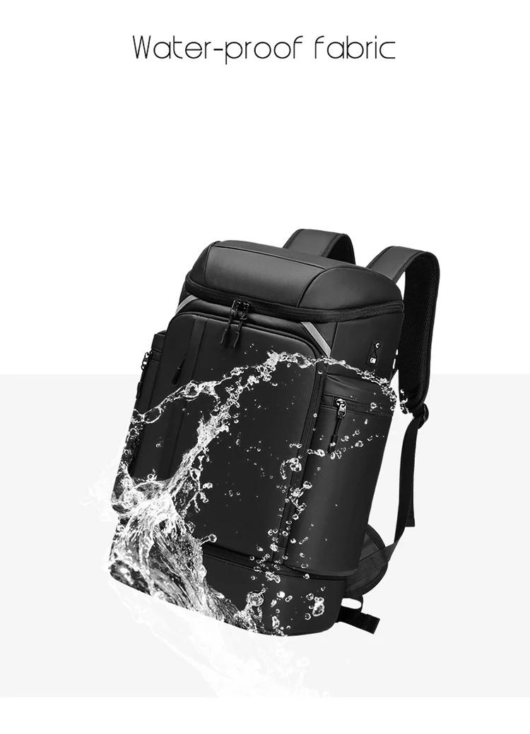 Sac à dos de voyage pour hommes, grande capacité, trekking, Business, 17 pouces, pour ordinateur por