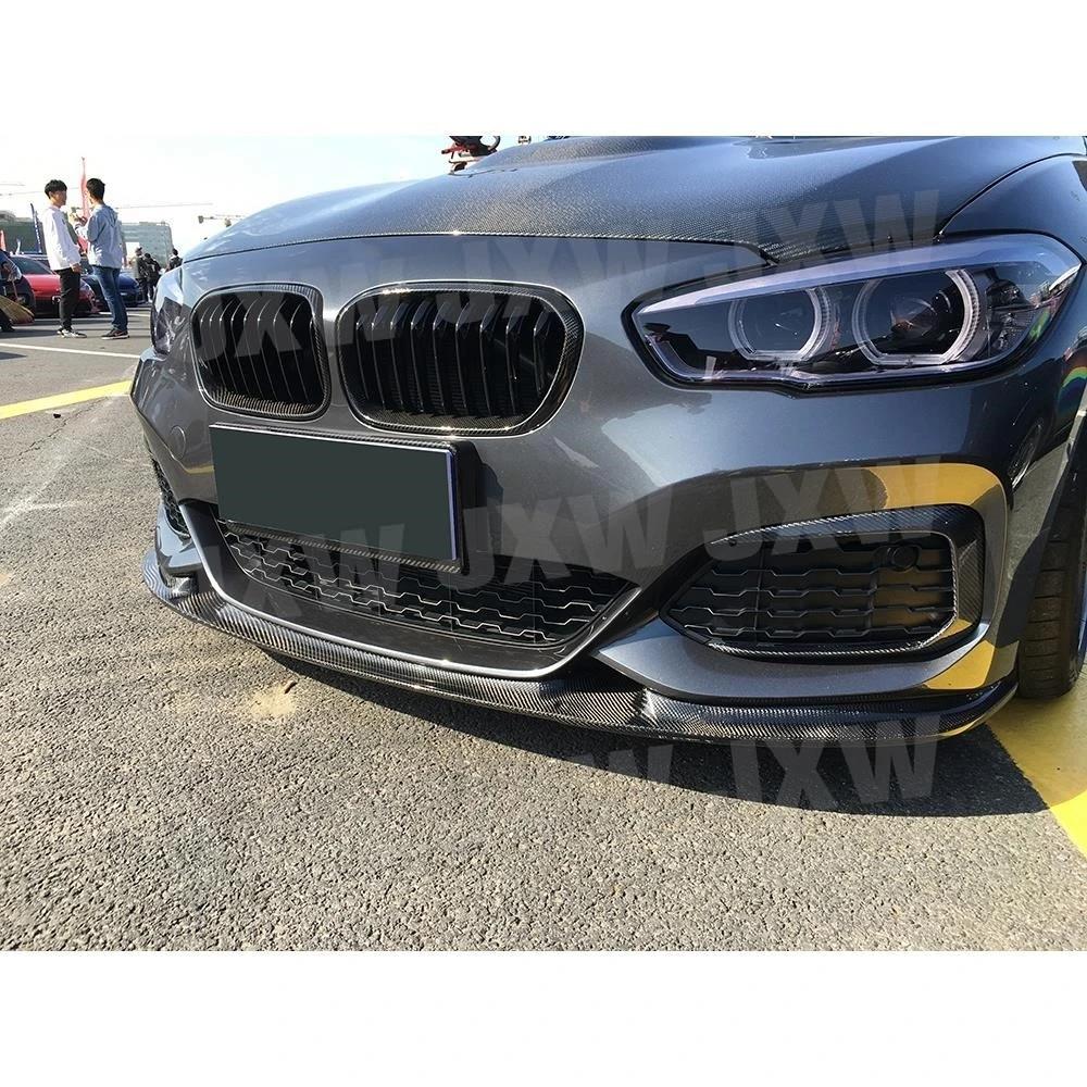 Pour BMW série 1 F20 M Sport M135i M140i hayon 2016 - 2018 feu antibrouillard avant en carbone sec g