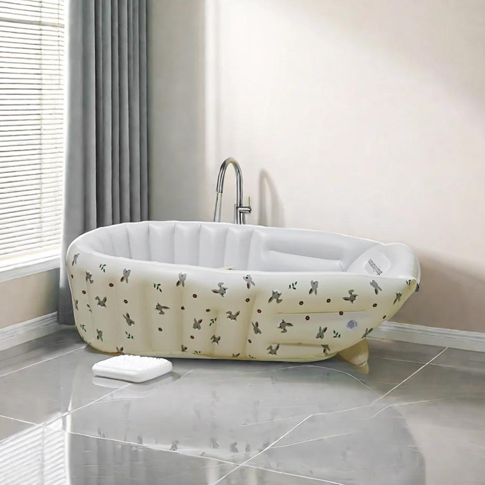Baignoire gonflable extérieure portable pour enfants, baignoire pour bébé animal, piscine pour nouve