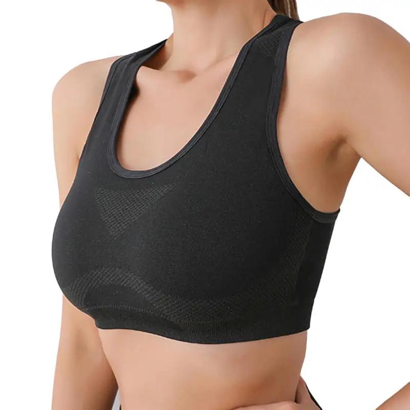Femmes sport soutiens-gorge Yoga haut gilet haute antichoc séchage rapide Yoga gymnase course sous-v