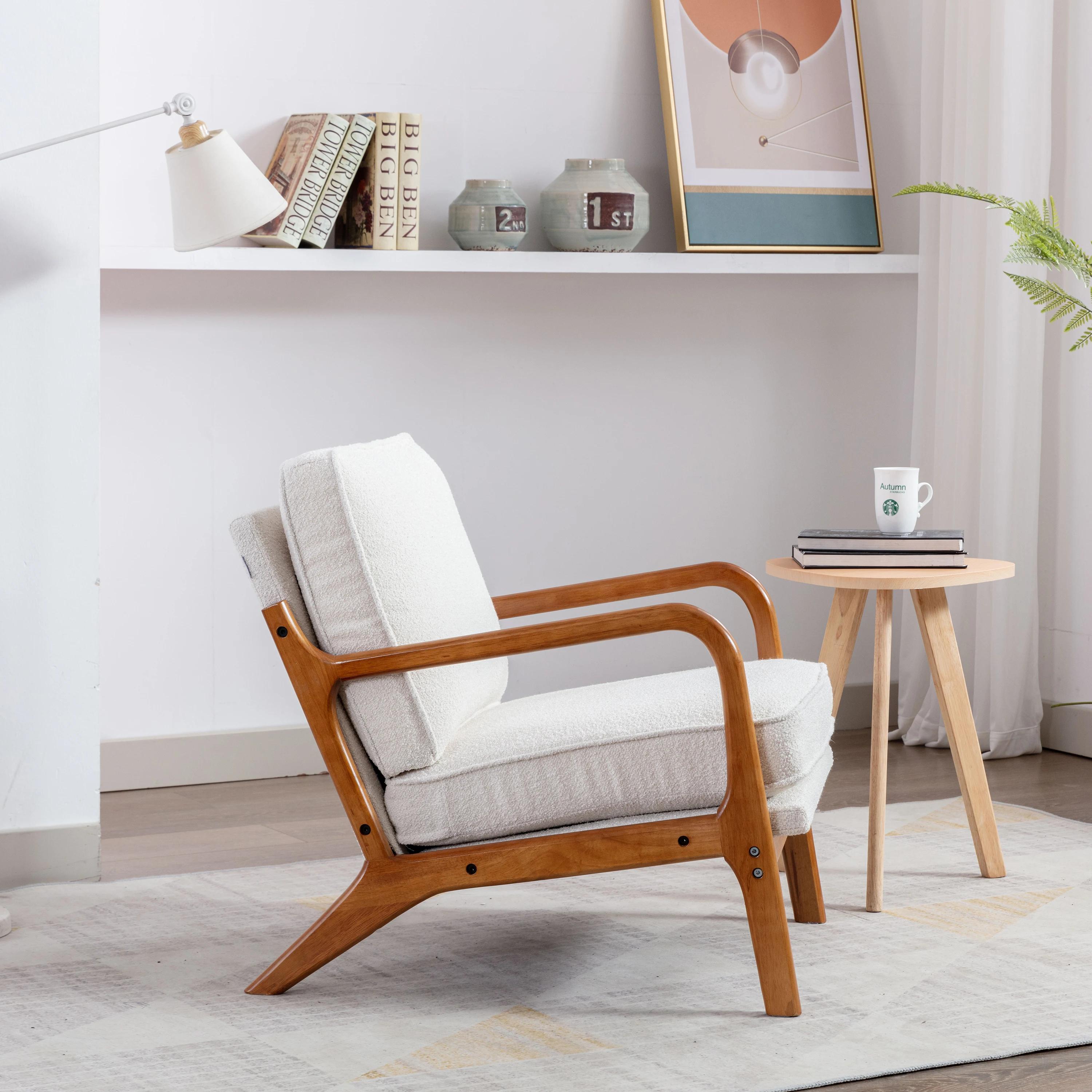 SEYNAR-Fauteuil Moderne en Cuir PU pour Salon