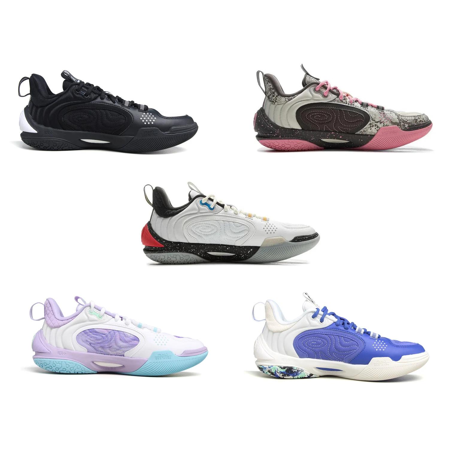 Li-Ning Chaussures de basket-ball WADE ICE 2 V2 pour hommes, chaussures de sport BOOM Cushion Stable