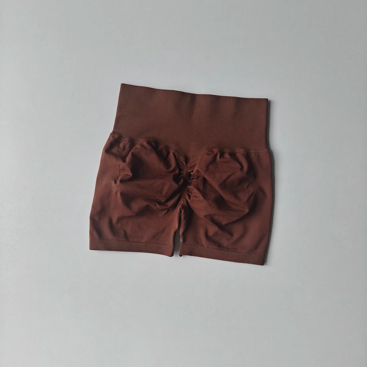 Short de Yoga taille haute pour femmes, short de Fitness respirant, levage des fesses, sport, course