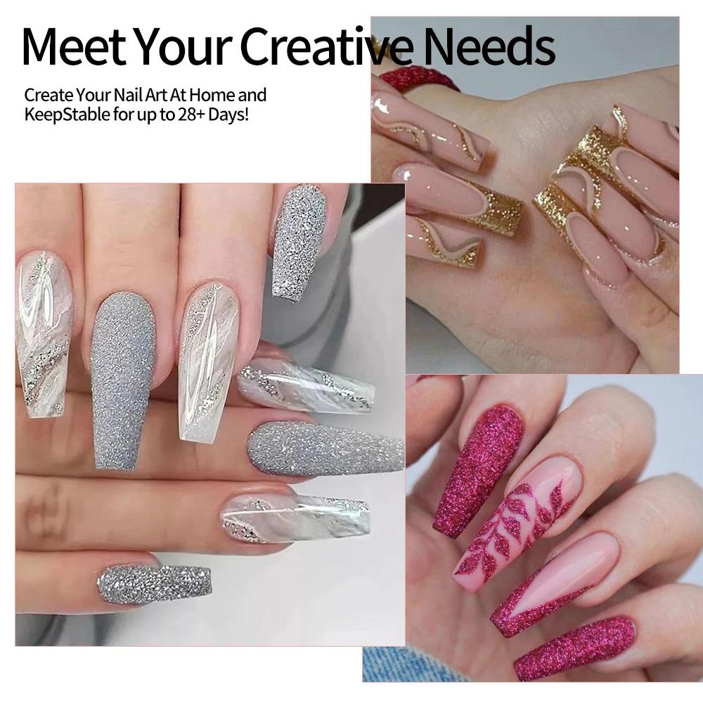 Kit d'ongles en poudre acrylique monomère, liquide acrylique pour Extension d'ongles, ensemble de ma