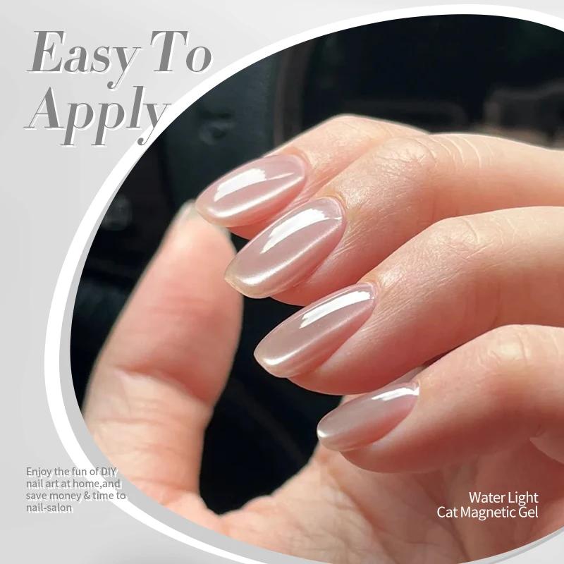 BORN PRETTY 10ml argent eau lumière chat Gel magnétique Vernis à ongles fournitures Vernis Gel Semi