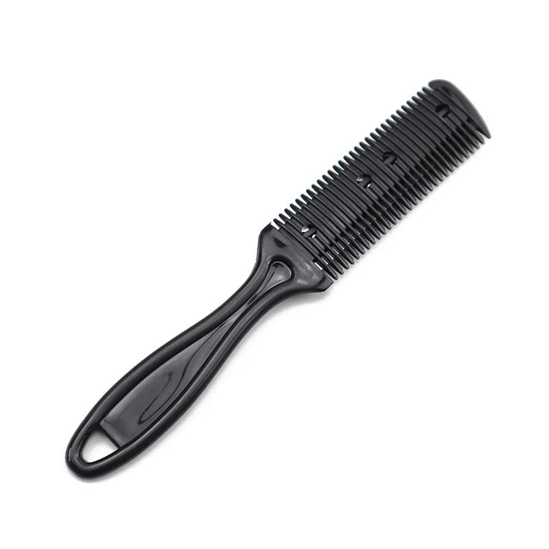 Peigne de coupe de cheveux amincissant Double face, peigne de rasoir double face, utilisé pour coiff