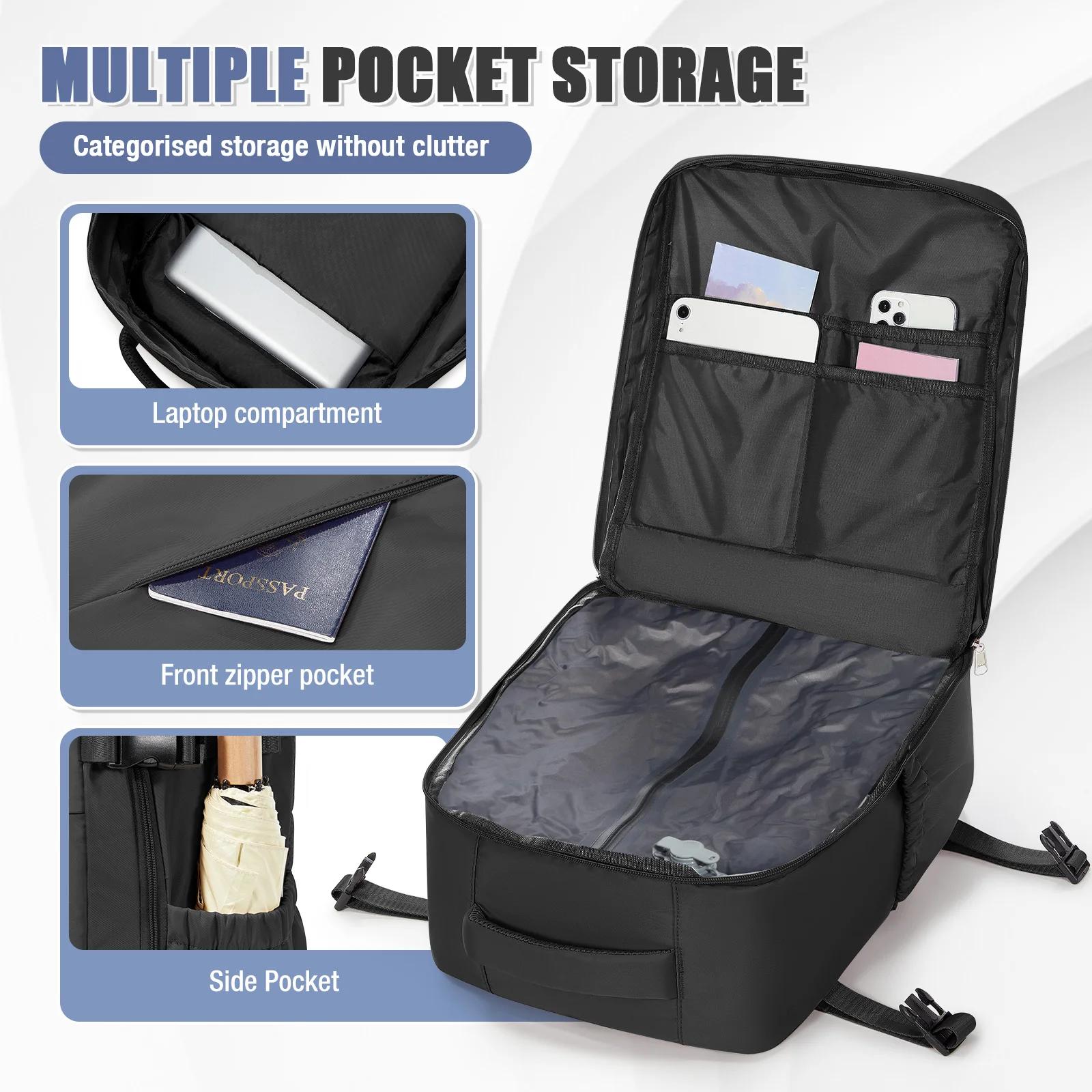 Sac à dos sous vide Ryanair 40x30x20, sac à dos de voyage pour courtes distances, sac de cabine WizA