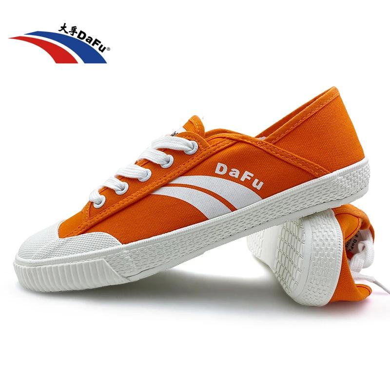 Dafu-Baskets ShaCristKungfu pour hommes et femmes, Chaussures orange améliorées, Original, Nouveau
