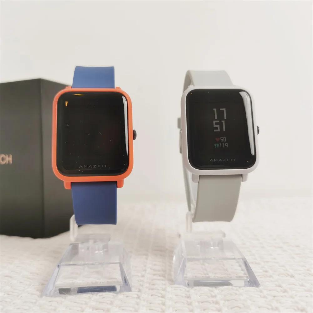 Amazfit – montre connectée Bip, Bluetooth, GPS, boussole, moniteur de fréquence cardiaque, étanchéit