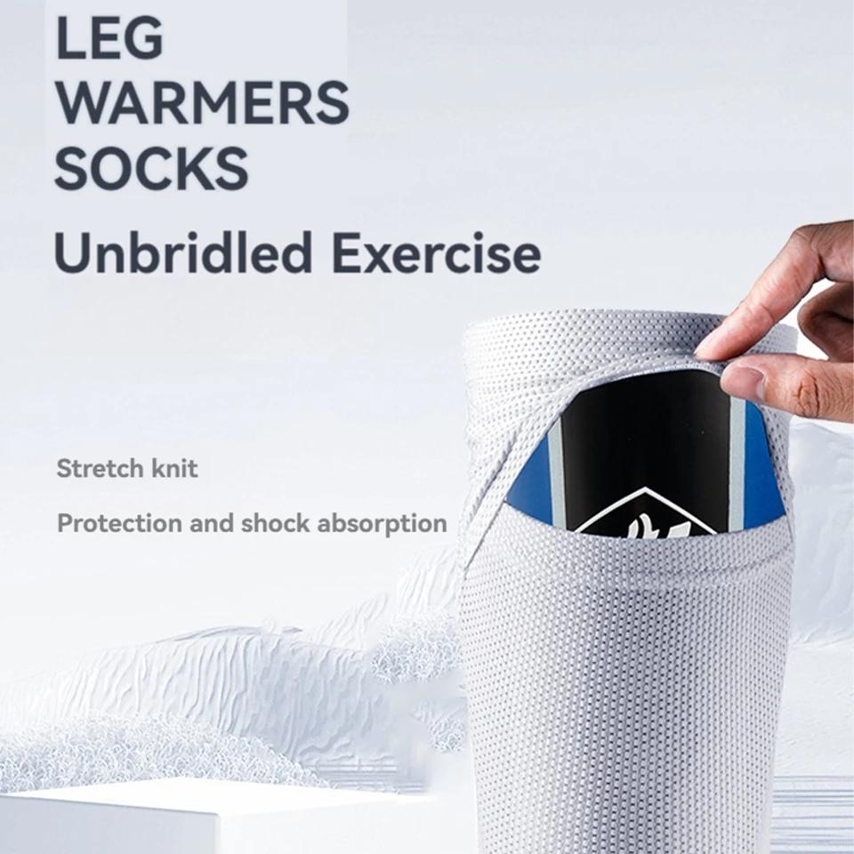 Protège-tibias football manches adultes enfants basket chaussettes sport protection