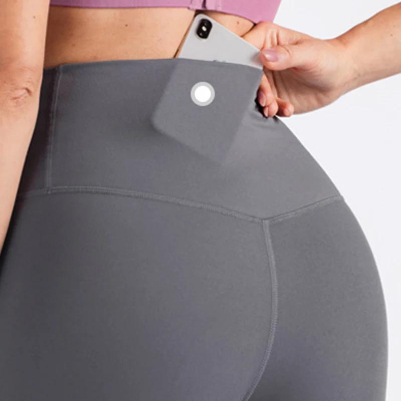 Leggings de Sport de Fitness pour femmes, Leggings de Yoga taille haute, collants de Sport doux et r