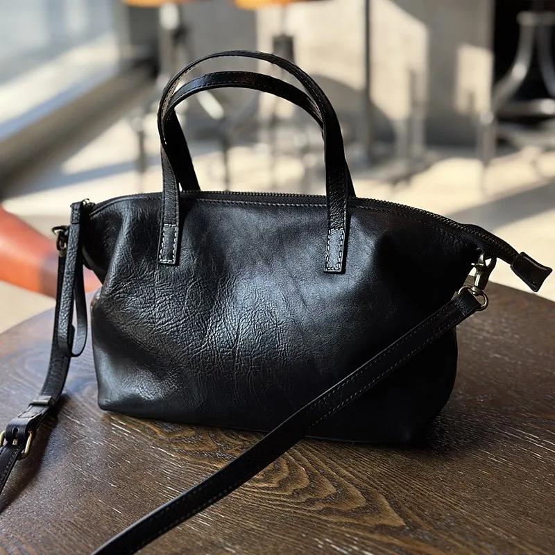 Sac à main pour femme Johnature, décontracté et polyvalent, en cuir véritable, nouveau modèle 2026,