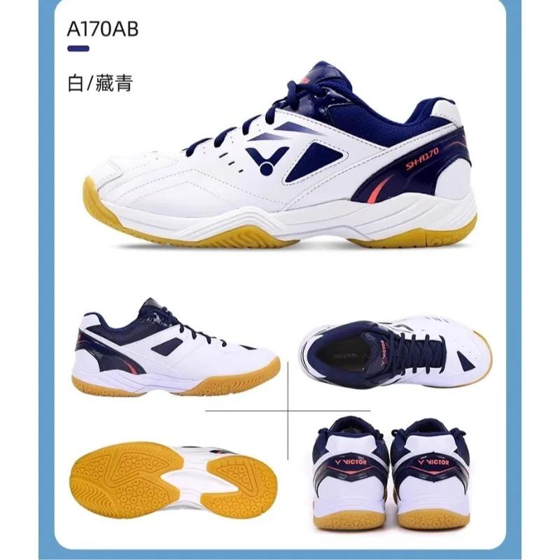 Chaussures de badminton originales VICTOR A170 antidérapantes, résistantes à l'usure, absorbant les
