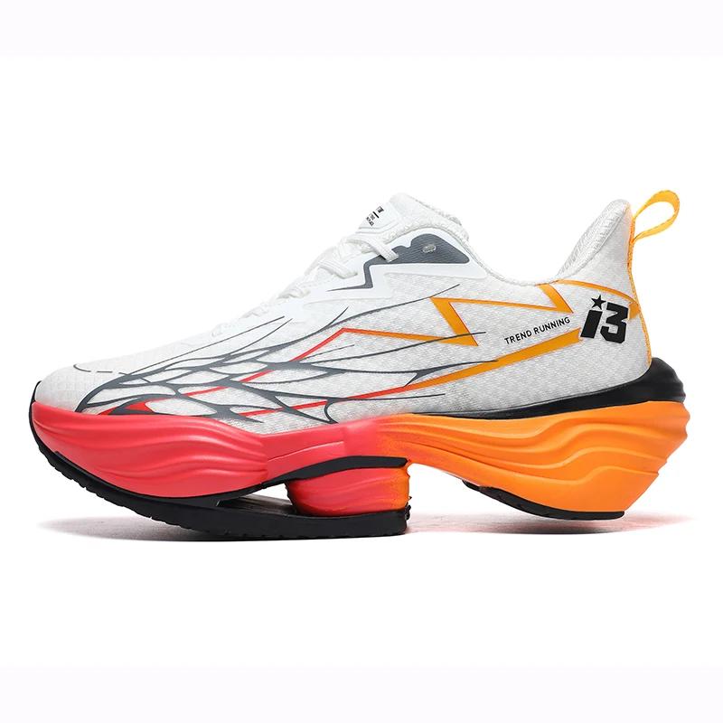 Chaussures de sport hommes maille respirant amorti haute qualité baskets antidérapantes été Marathon