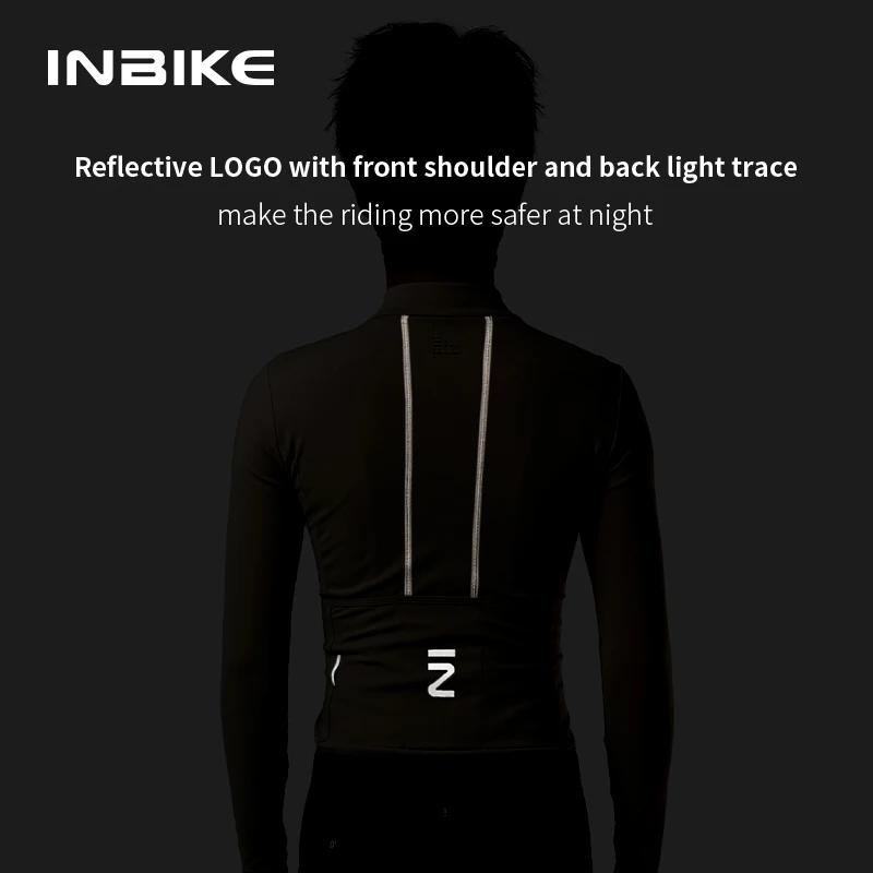 INBIKE femme polaire cyclisme maillot hiver vtt vélo vêtements thermique vélo maillot montagne route