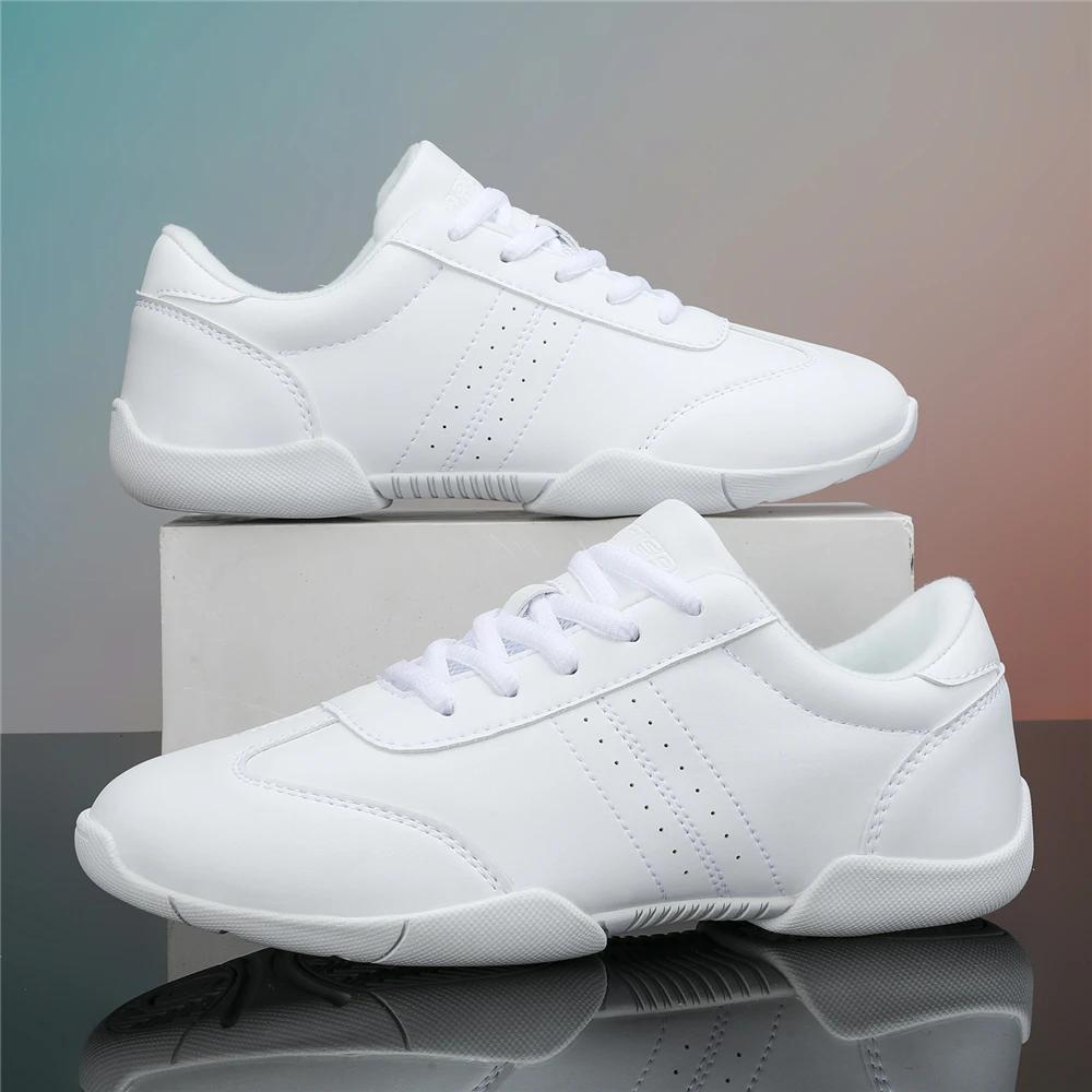 BAXINIER filles chaussures de joie pour femmes blanc Cheerleading danse baskets jeunesse Shool chaus