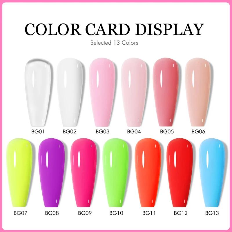 CHUNSHU TPO gratuit 6 en 1 Extension vernis Gel UV dans une bouteille constructeur ongles Gel caoutc