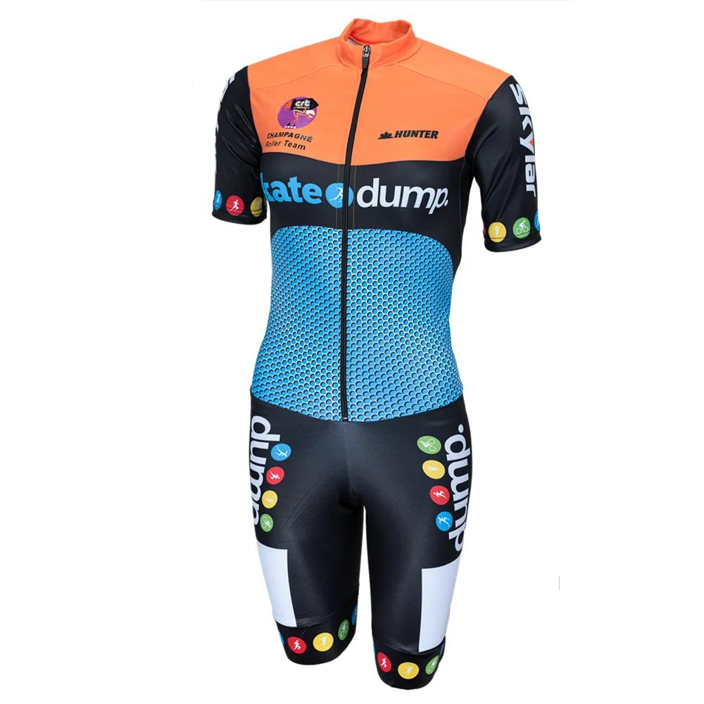 Combinaison de vitesse croate pour femmes, ensemble de patin de vitesse en ligne, combinaison de cyc