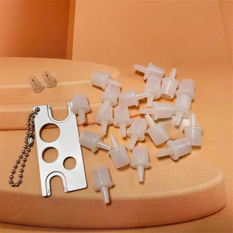 23 pièces Extension de cils colle bouchons ouvre broches de colle cils colle adhésif Kit de sauvetag
