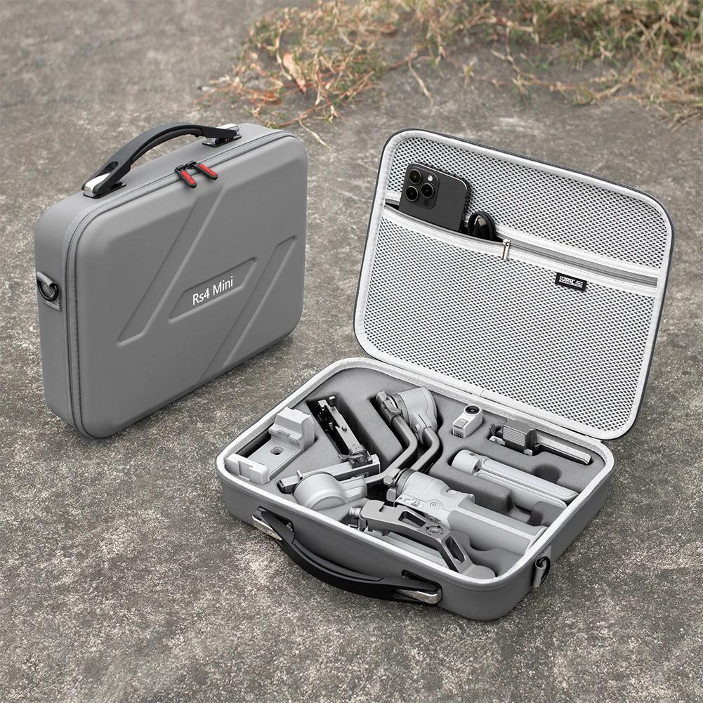 Pour DJI RS4 Mini étui de transport sac à bandoulière de voyage en polyuréthane antichoc sac à bando