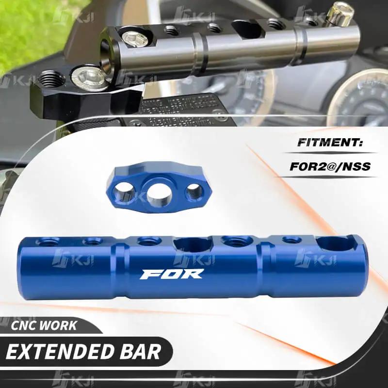 Pour Honda NSS FORZA 350/300/250/125/150/750 Barre de Renfort de Guidon CNC Barre d'équilibre de Mot