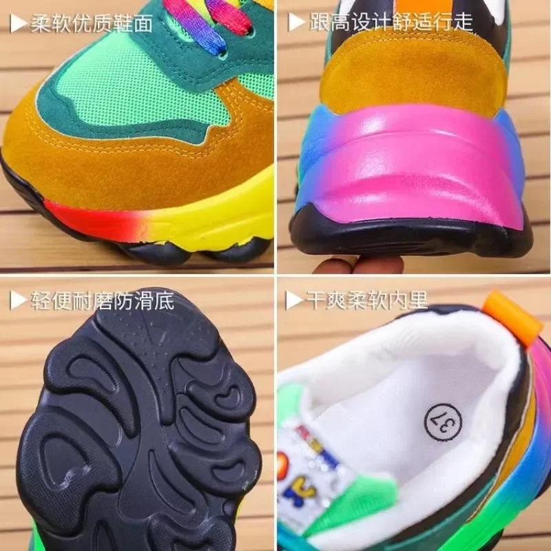 Femmes Sport Sneaker Tennis chaussures de course femme décontracté plate-forme chaussures de mode pa