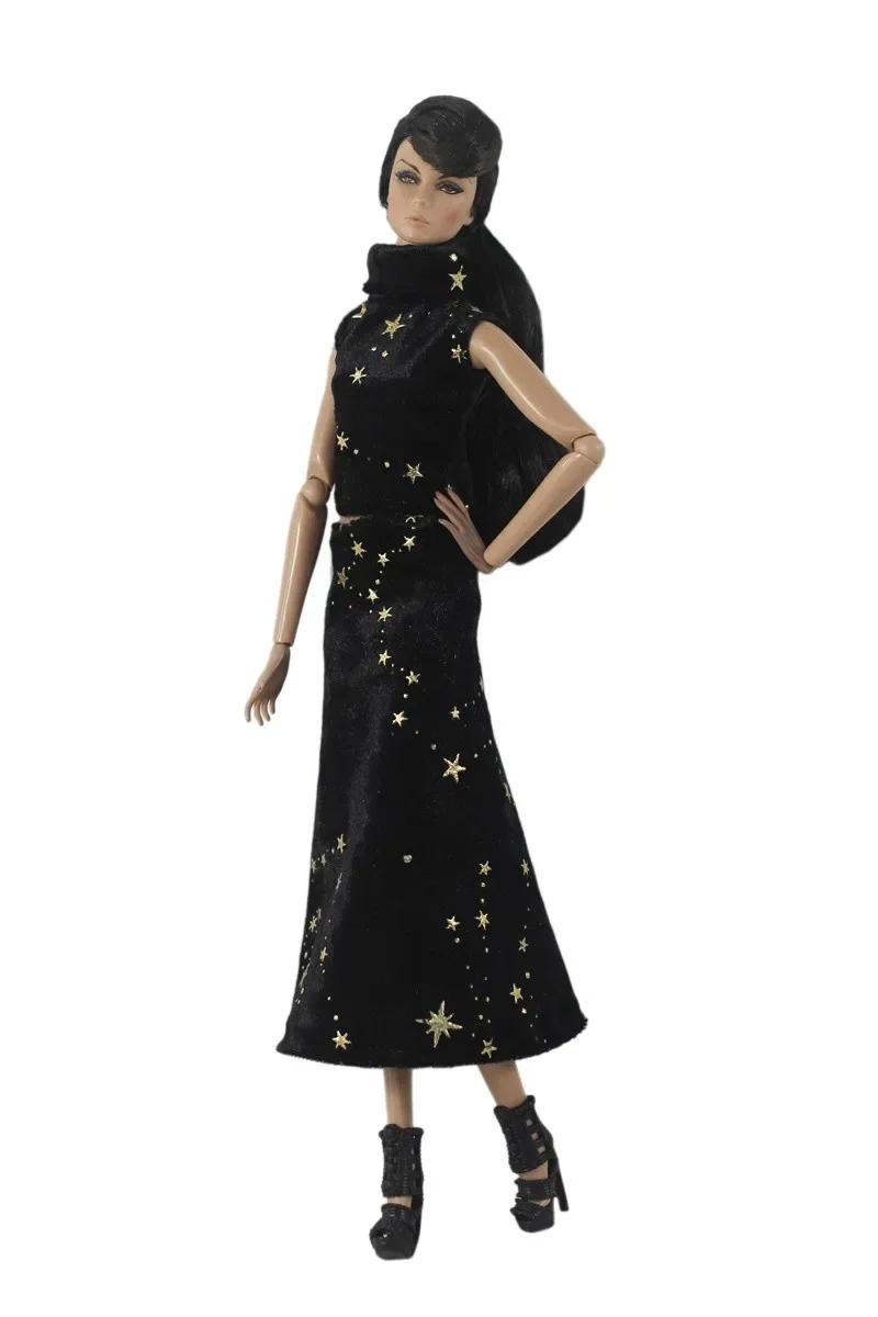 1 ensemble de vêtements de poupée, tenue de robe à l'échelle 1:6 pour poupée de 11.5 pouces 30cm, pl