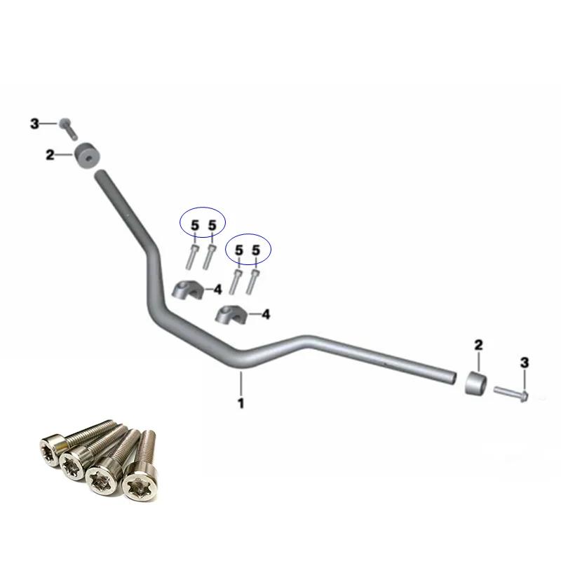 Boulons de support de serrage de poignée pour BMW Runder GS, R1250GS, ADV, R1250RS, S1000Poly, F900R