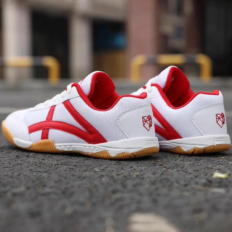 Chaussures tennis de table Virstinth légères unisexes - Baskets badminton professionnelles usure 2024