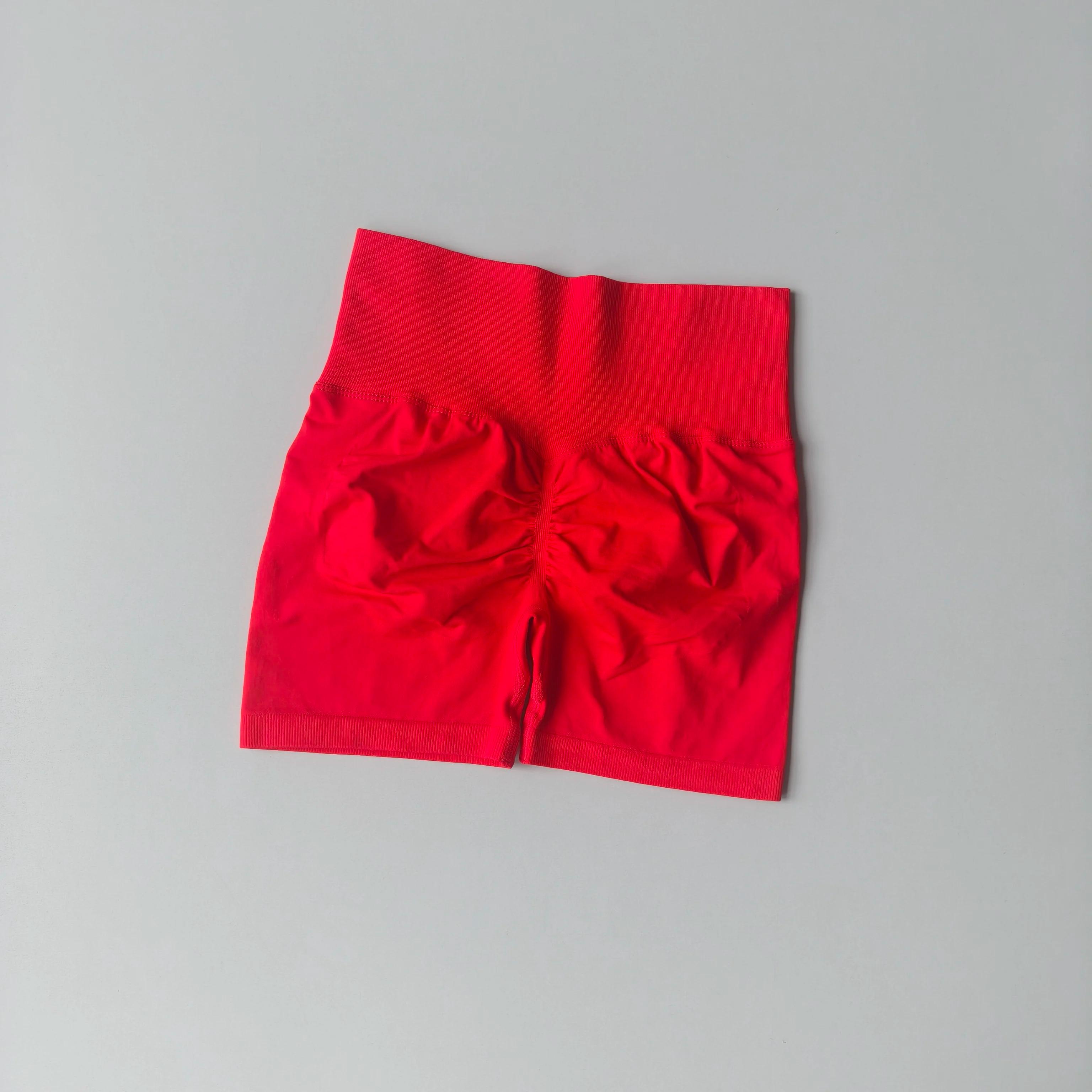 Short de Yoga taille haute pour femmes, short de Fitness respirant, levage des fesses, sport, course