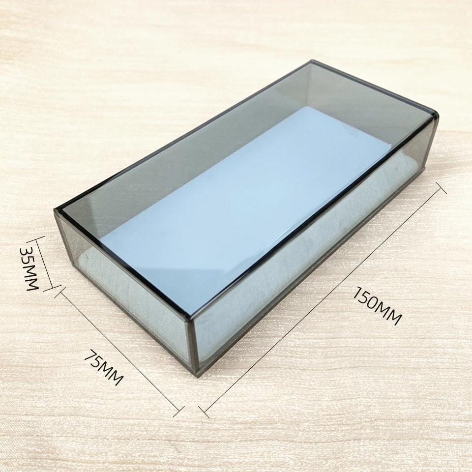 Boîte de rangement pour faux cils, organisateur de palette, tampon d'affichage de colle, support de