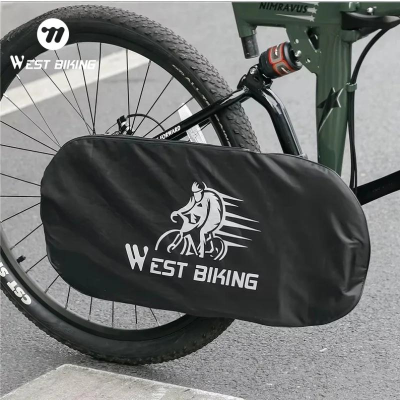 WEST BIKING – housse de Protection de chaîne de vélo, étanche à la poussière, pour vtt, vélo de rout